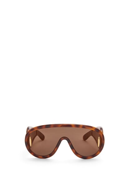 LOEWE Wave mask sunglasses Havana plp_rd