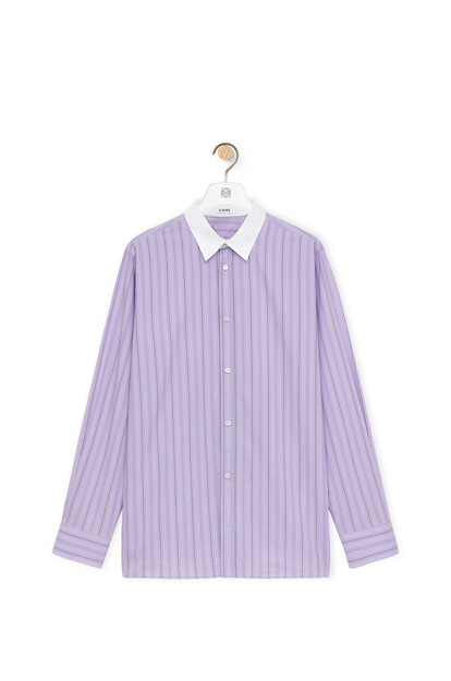 LOEWE Shirt in cotton Baby Lilac plp_rd
