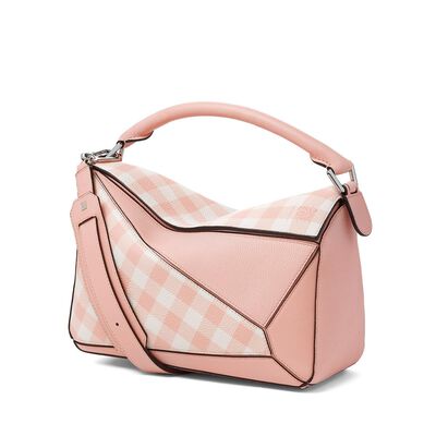 puzzle bag pink