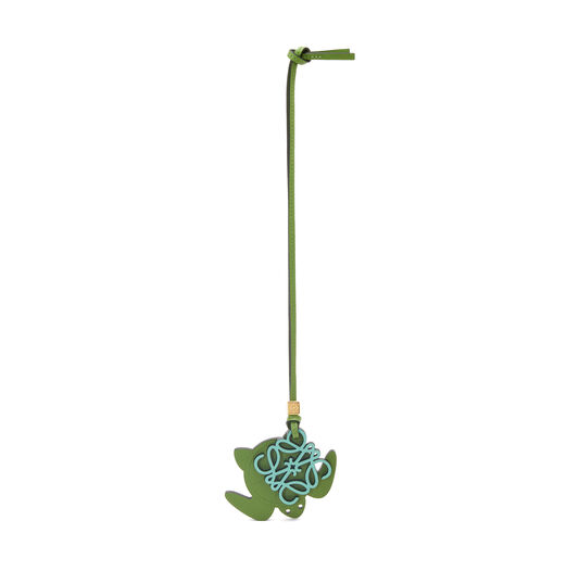 Turtle charm in classic calfskin