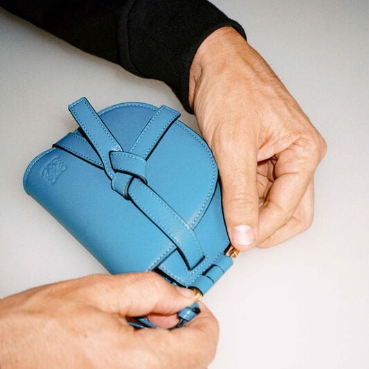 Loewe Blue Nano Puzzle Bag – BlackSkinny