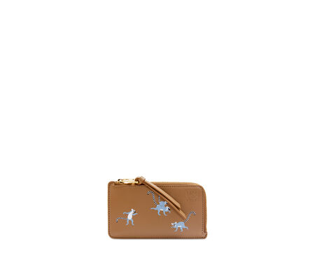 Lemur coin cardholder