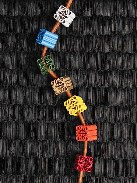 Small dice in metal Gold - LOEWE