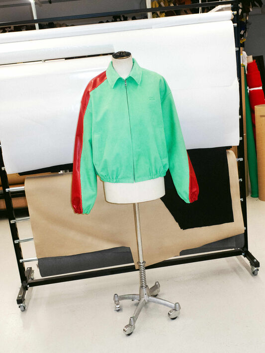loewe ss27 show mw mo leather skiving jacket srgb cropped 1