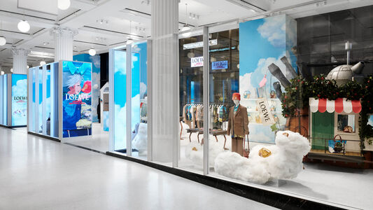  LOEWE x Howl’s Moving Castle pop-ups