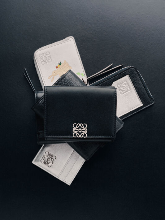 LOEWE ロエベ ロエヴェ レザー製三つ折り財布 危うい