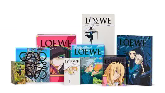 Howl’s moving castle collection. LOEWE