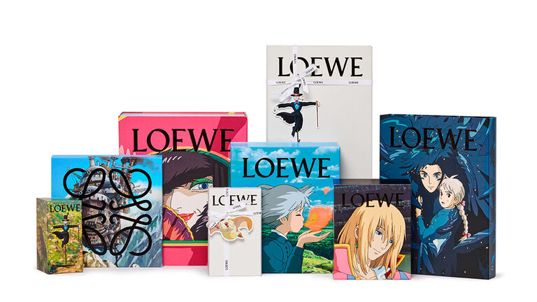 Howl’s moving castle collection. LOEWE