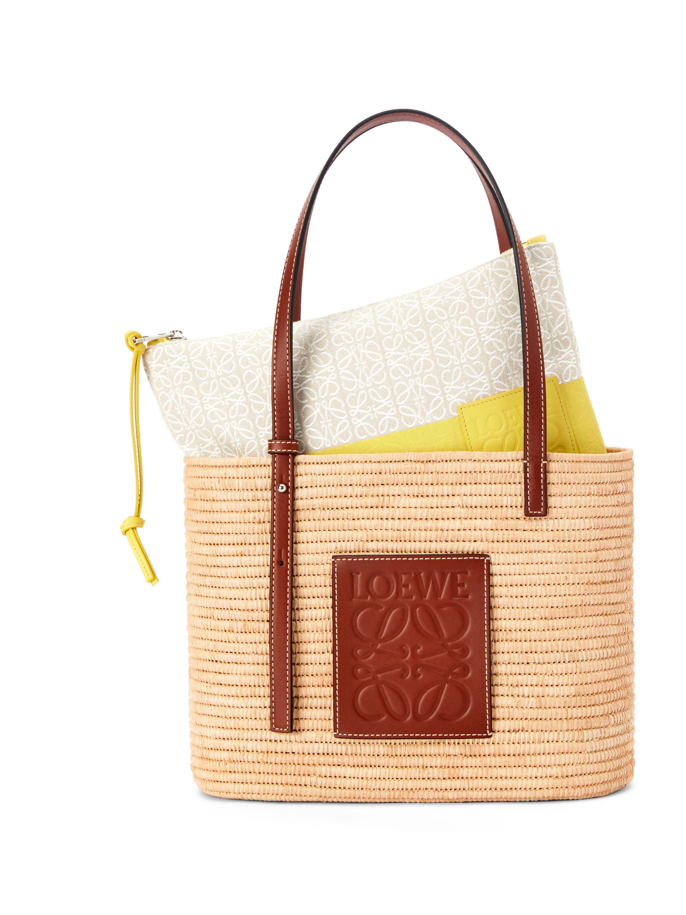 loewe straw bag