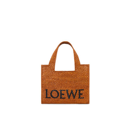 Small LOEWE Font Tote