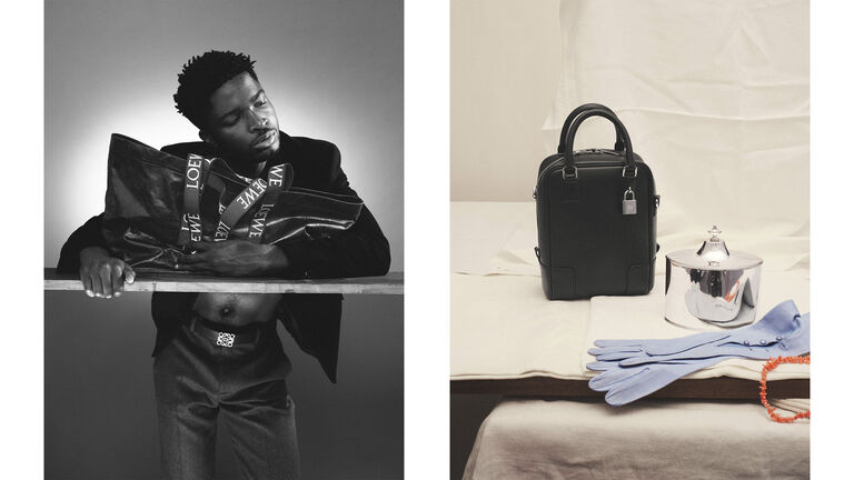 LOEWE men bags all christmas
