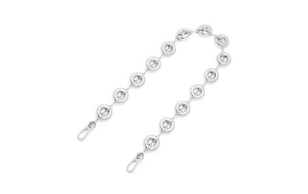 Chunky donut strap in metal