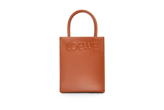 Standard A5 Tote in sleek calfskin