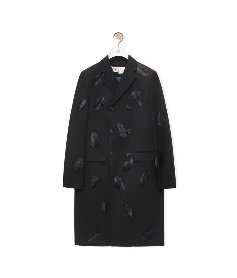 Howl long coat in wool