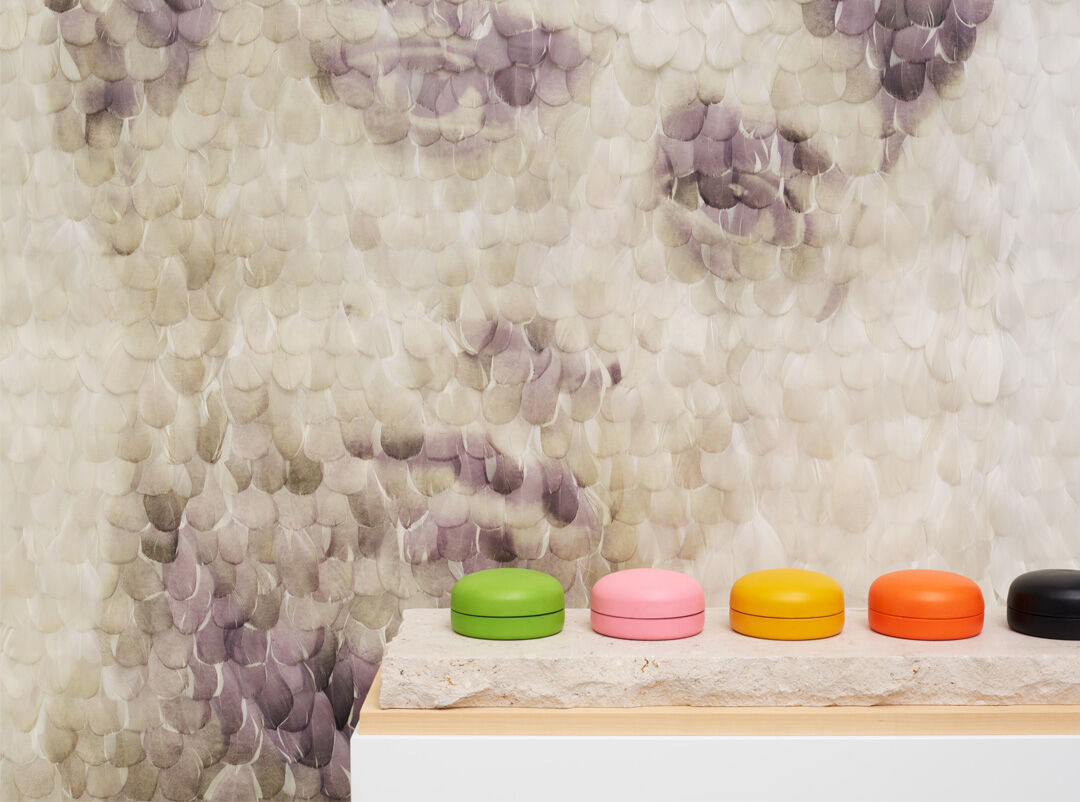 Medium Multi-Use Round Leather Boxes