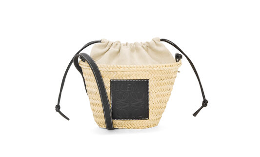 Drawstring bucket bag