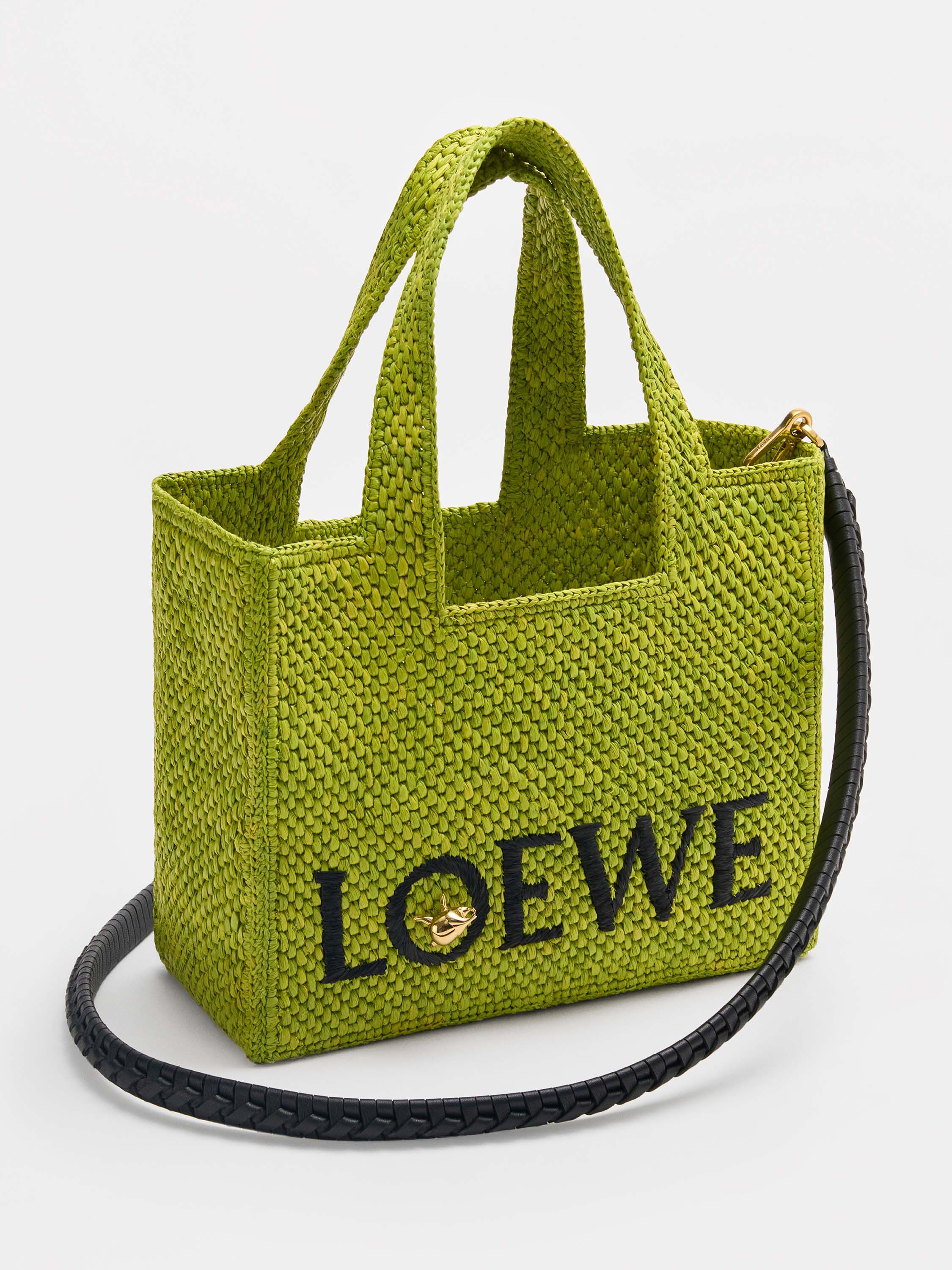 ロエベフォント トート ミディアム（ラフィア） ナチュラル - LOEWE 