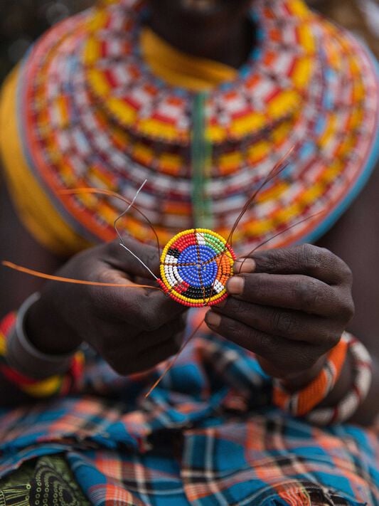 Knot on my planet Samburu women