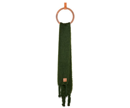 Scarf in mohair and wool