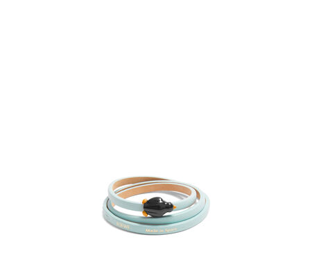 Penguin bracelet in calfskin