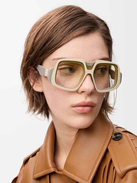 Anagram hexagonal sunglasses