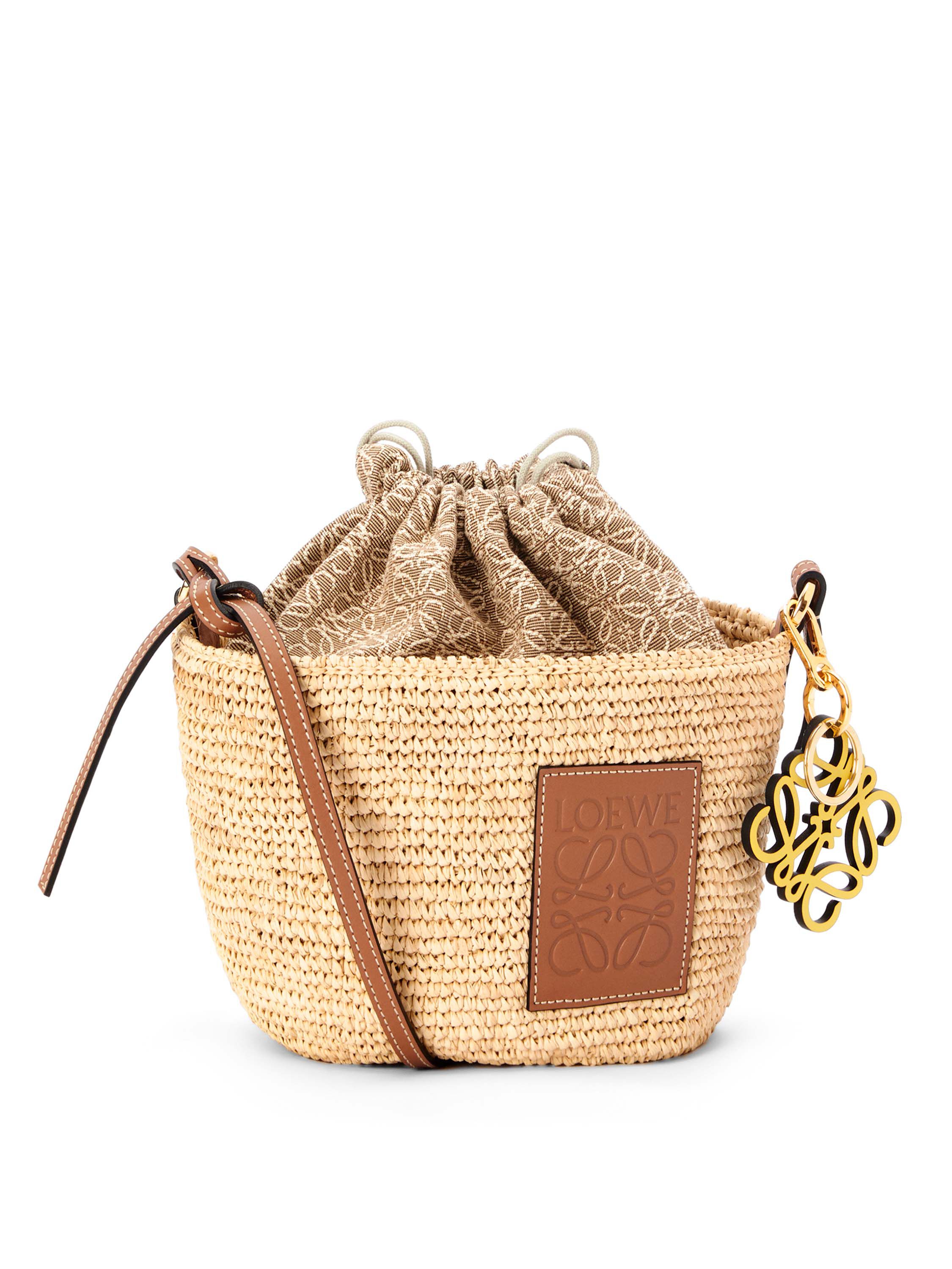 Anagram Pochette Basket bag in raffia