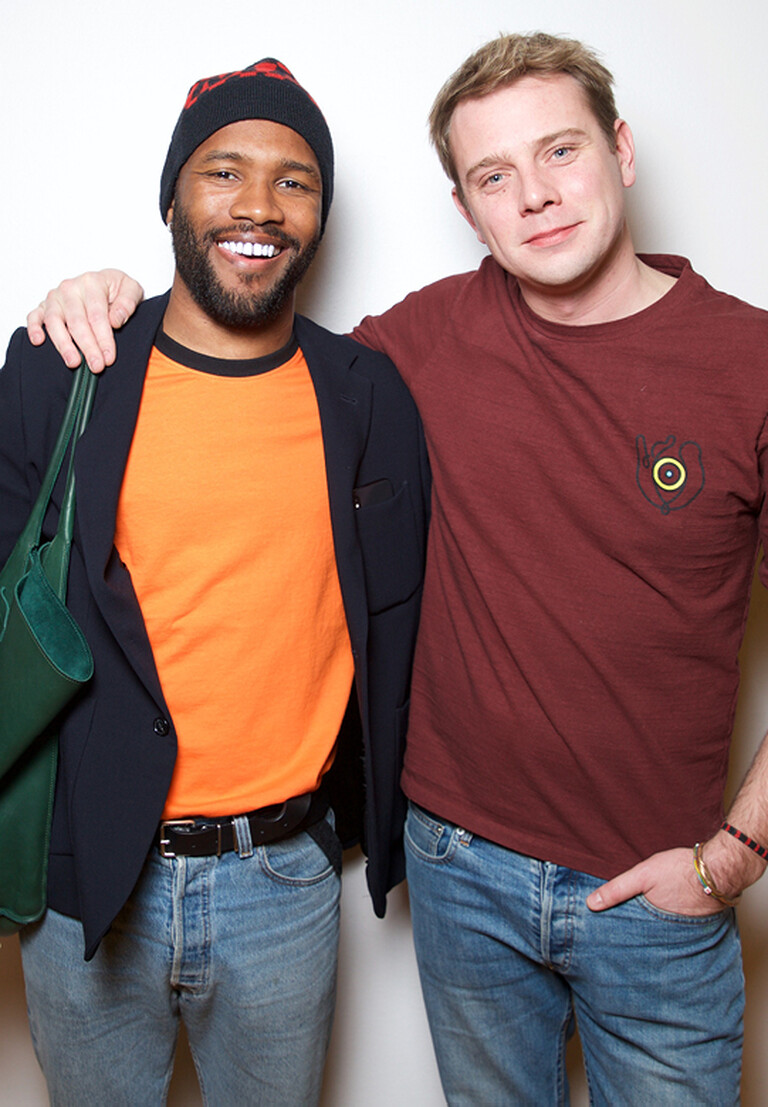 Frank Ocean and Jonathan Anderson