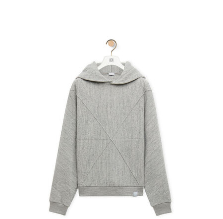 Puzzle Fold vest in shearling and wool