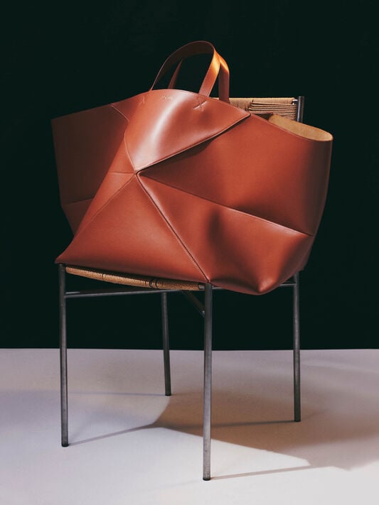 LOEWE introduces Puzzle Fold Tote