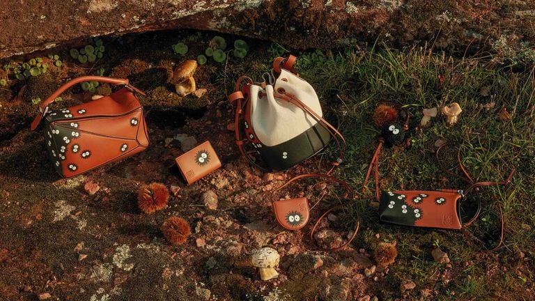 Hinh anh Loewe khiến fan Ghibli phát cuồng trong bộ sưu tập capsule lấy cảm hứng từ phim hoạt hình “My Neighbor Totoro” 3