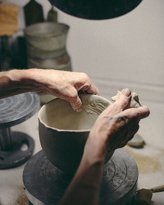 The unique handmade processes of ceramist Jennifer Lee