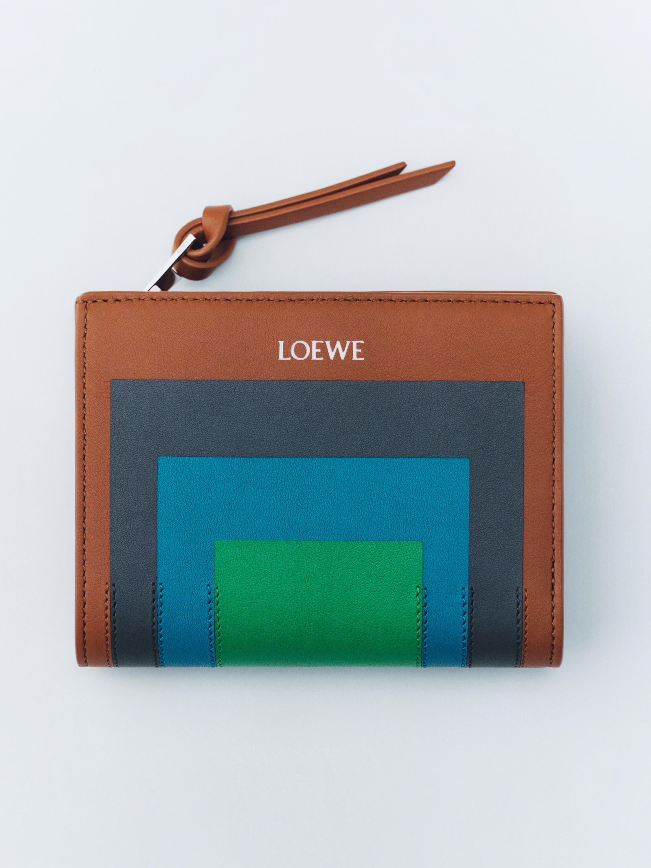 LOEWE ジップアラウンドウォレット リピートアナグラム ブラック 