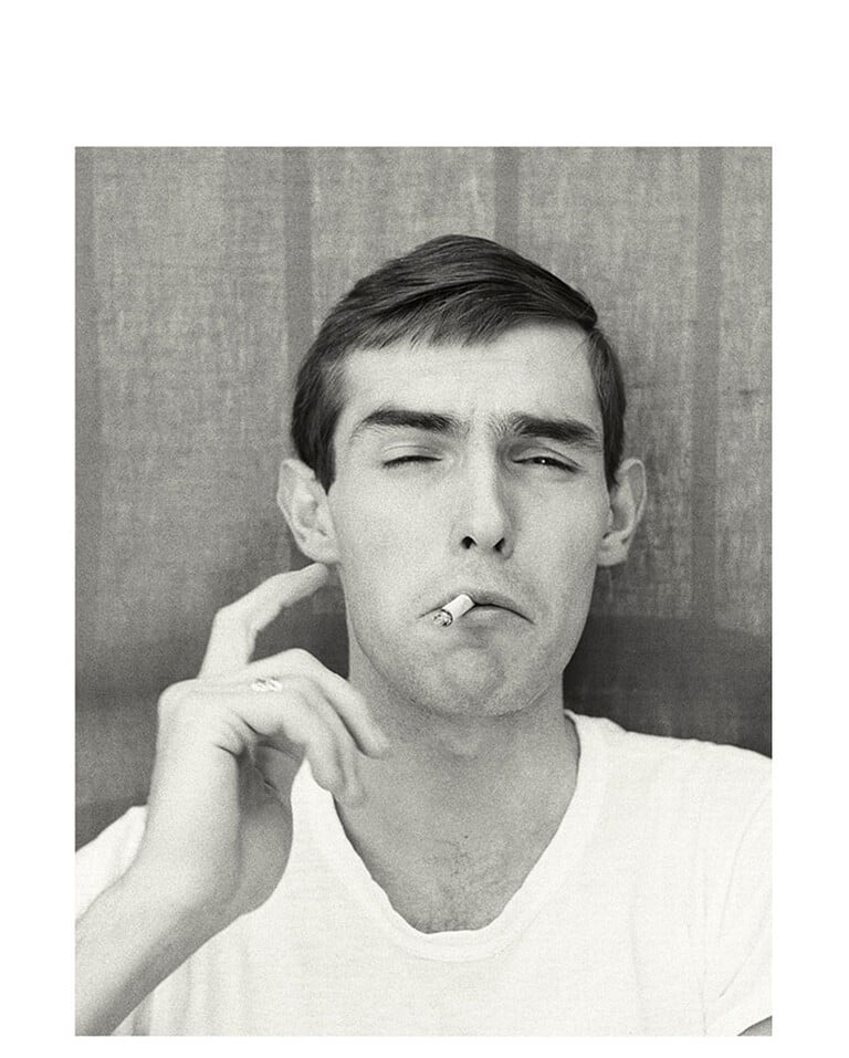 “Self-portrait Smoking” by Peter Hujar
