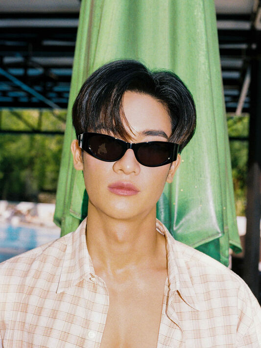 LOEWE Gafas de sol Flash Small Cateye Negro