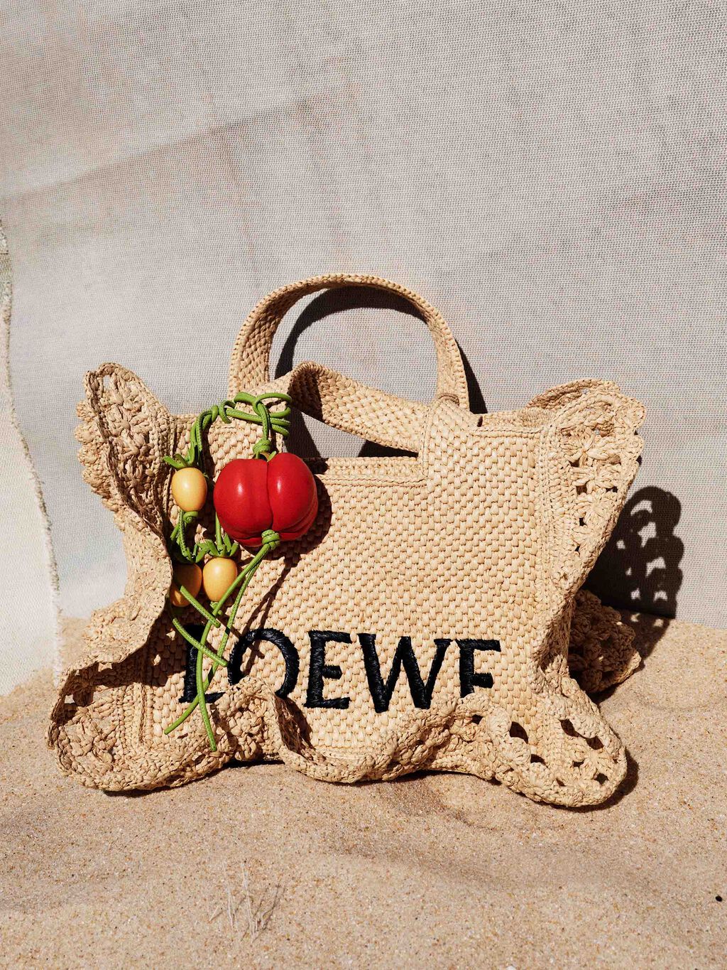 Mini Puzzle Edge bag in soft grained calfskin