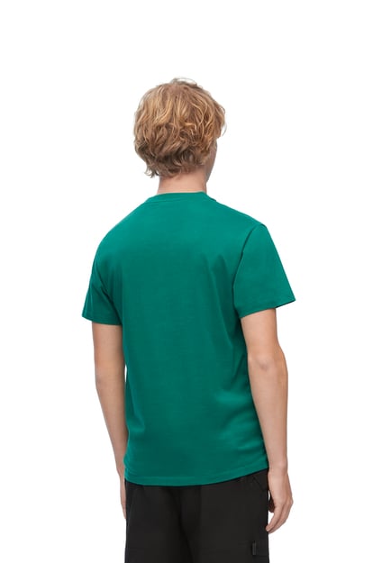 LOEWE T-shirt classique en coton VERT plp_rd