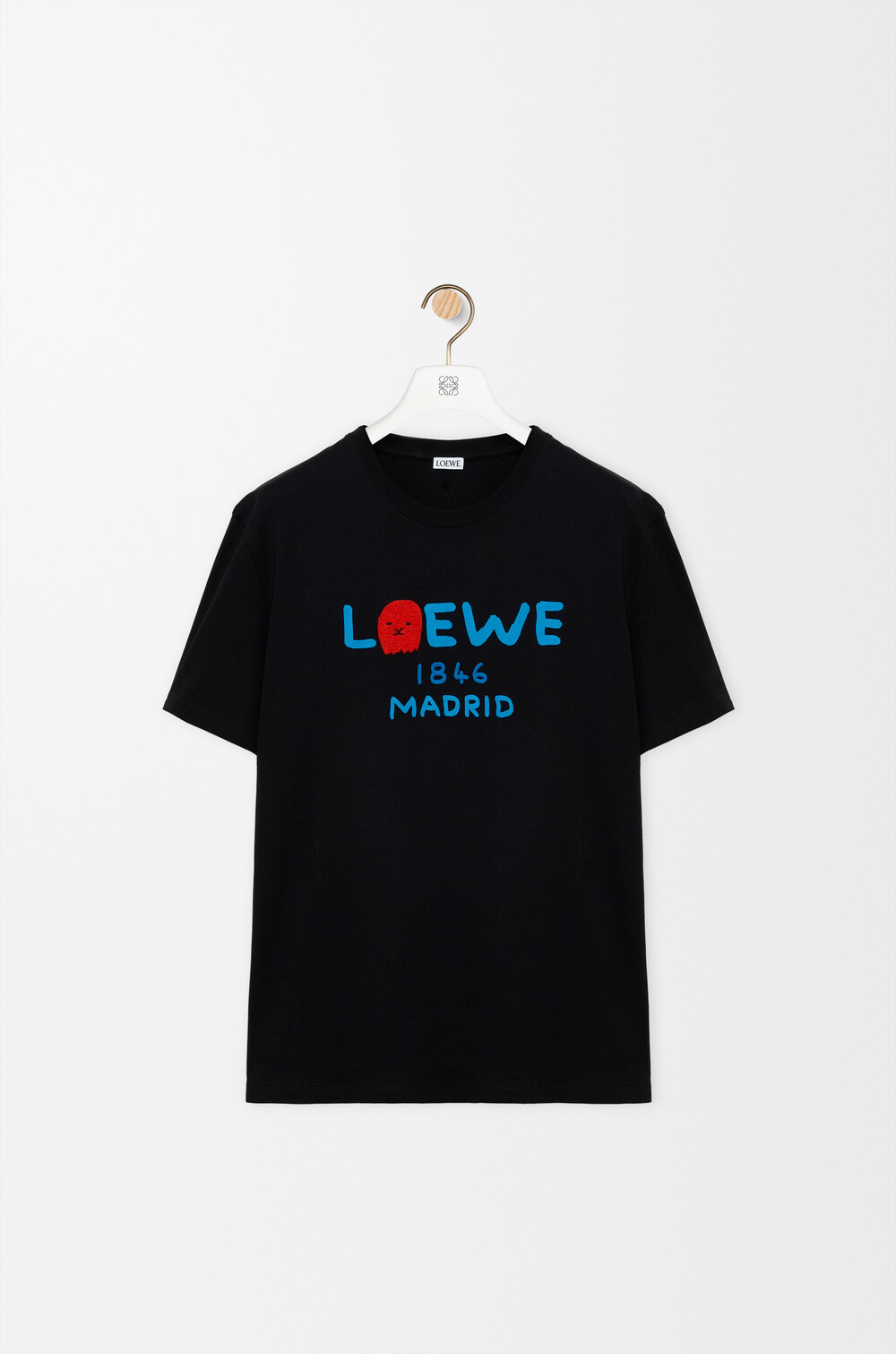 リラックスフィット Tシャツ（コットン） ブラック - ロエベ 日本 公式 