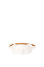 LOEWE Mask belt in classic calfskin White/Gold pdp_rd