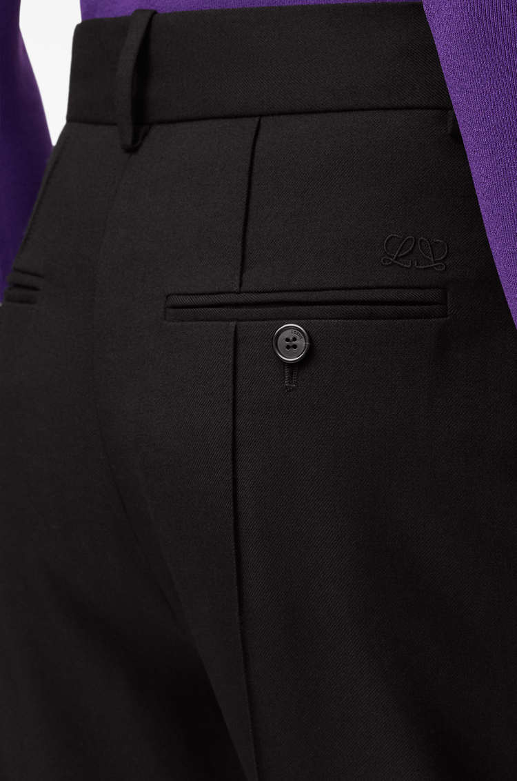 LOEWE Pantalón en lana Negro