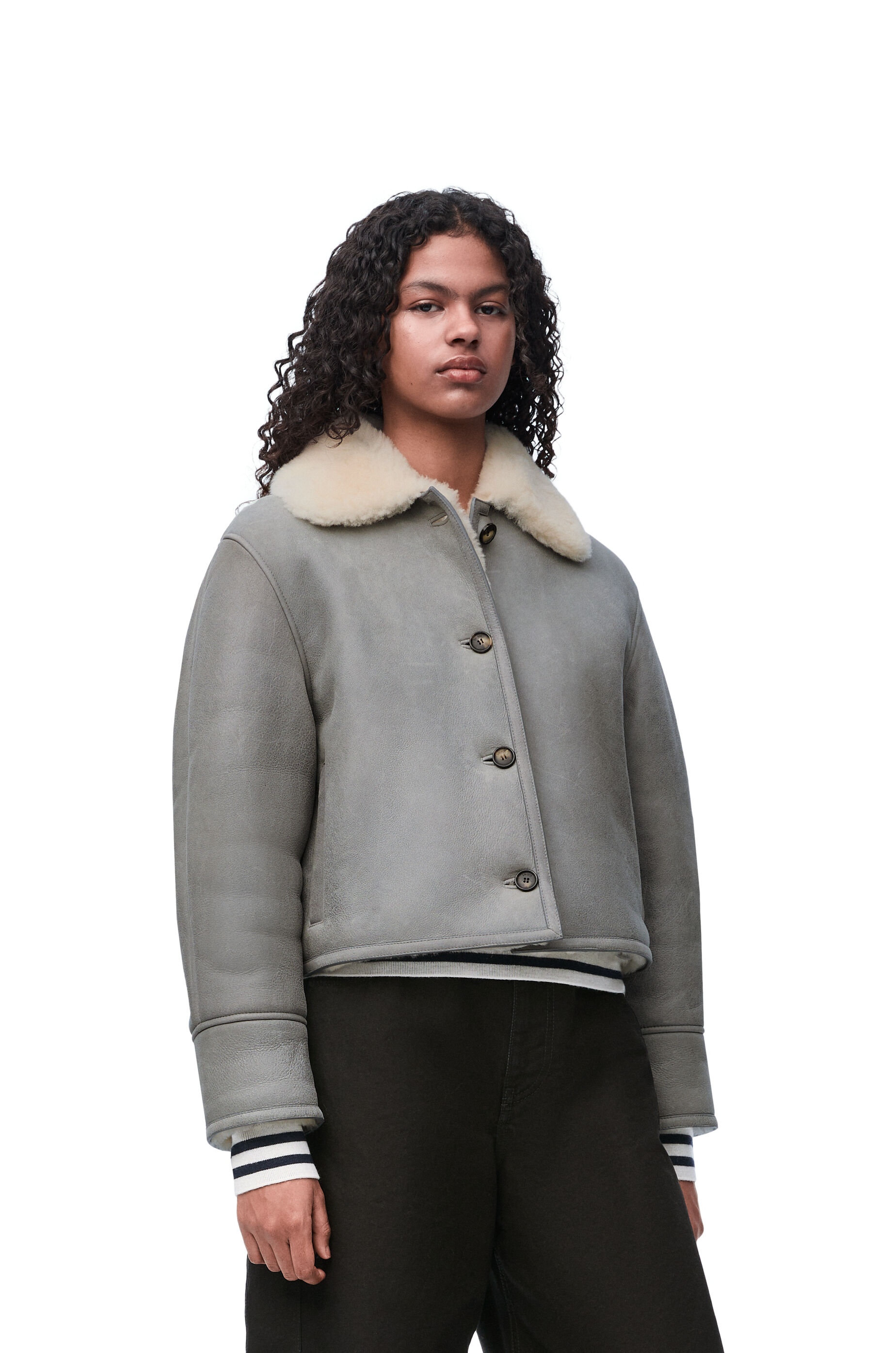 Loewe shearling jacket on sale