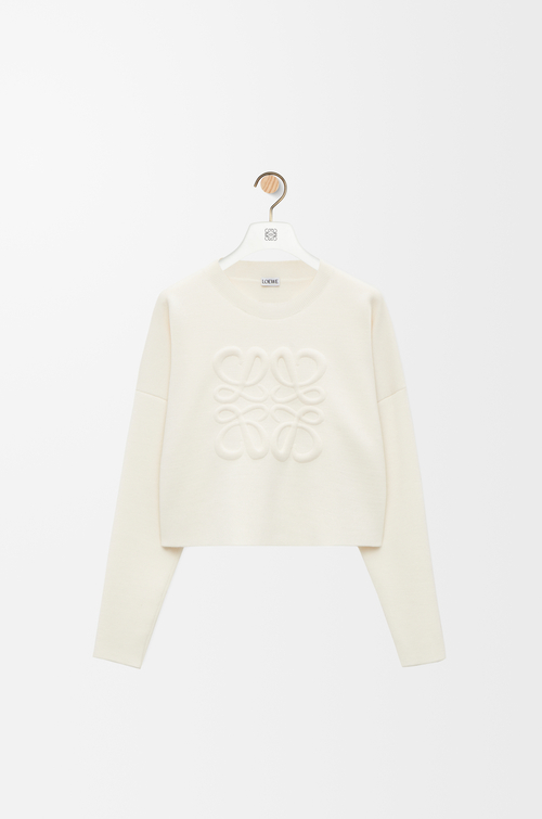 アナグラム セーター（ウール） ホワイト - LOEWE 