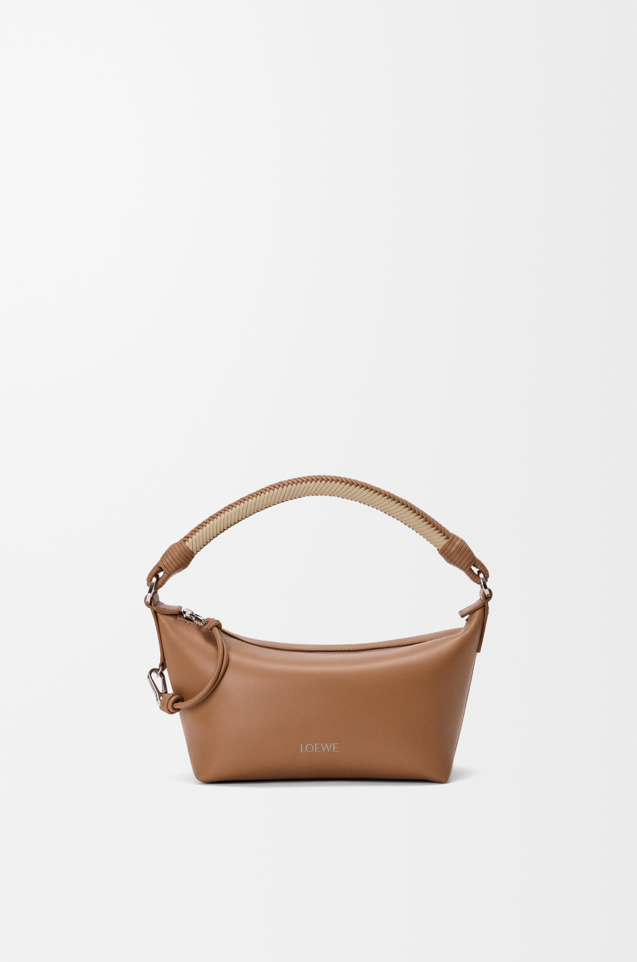 LOEWE Cala mini bag in mellow nappa lambskin Mocha/Beige