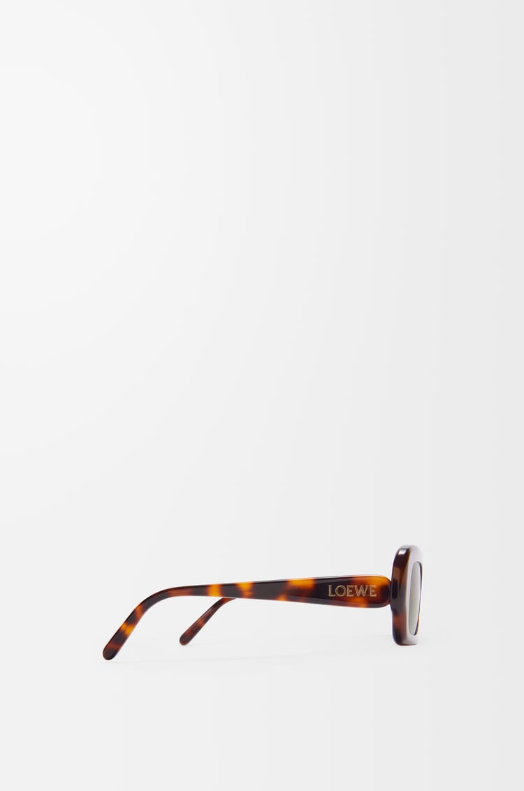 LOEWE Rectangular Slim sunglasses Havana
