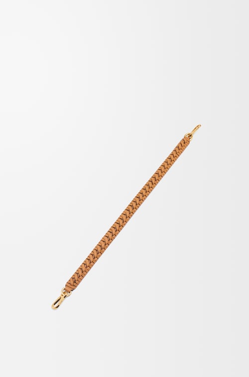 LOEWE Woven spiral strap in classic calfskin Warm Desert