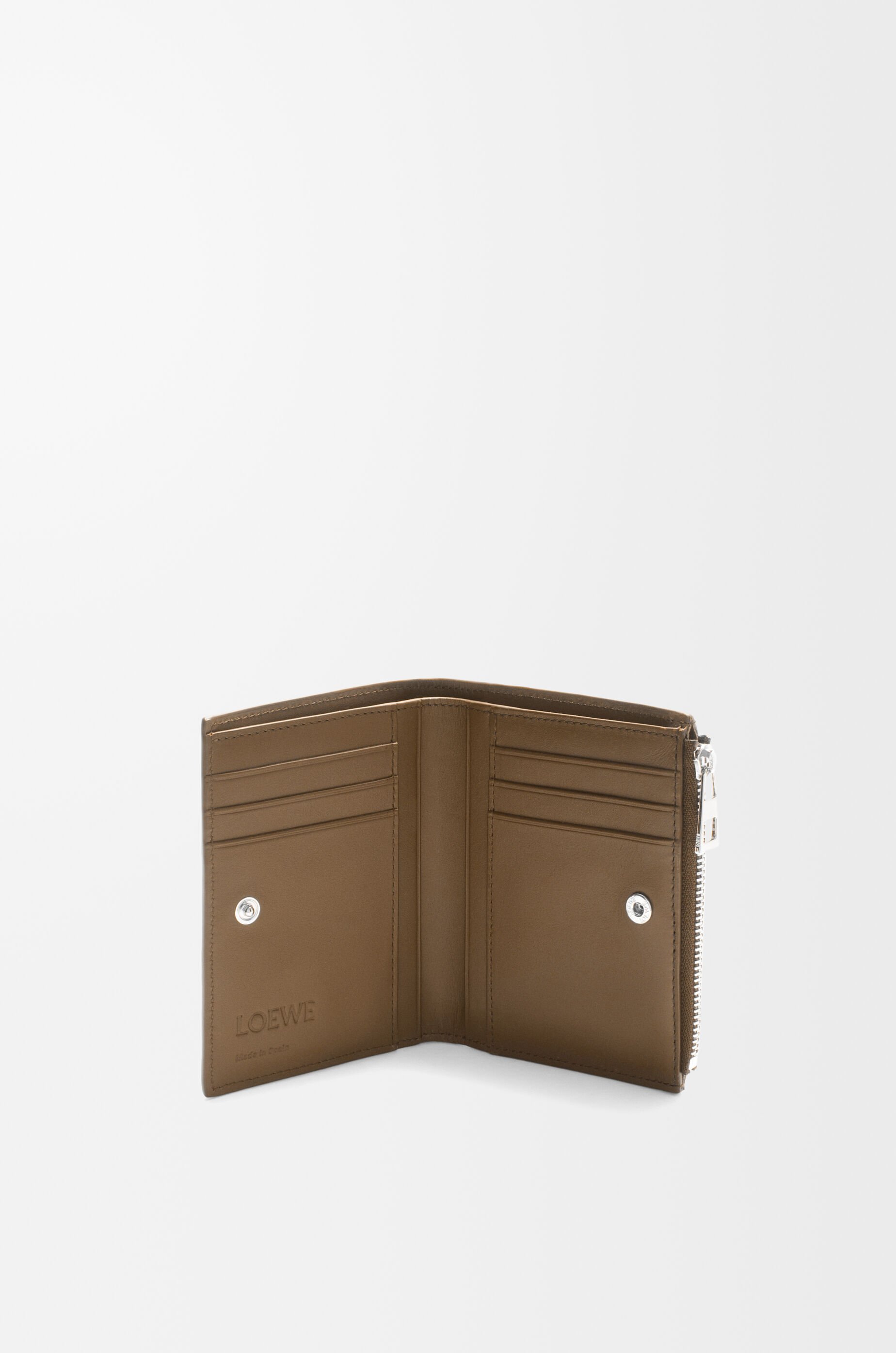 スリム コンパクト ウォレット(ディア) ブラウン - LOEWE スリム コンパクト ウォレット(ディア) ブラウン - LOEWE