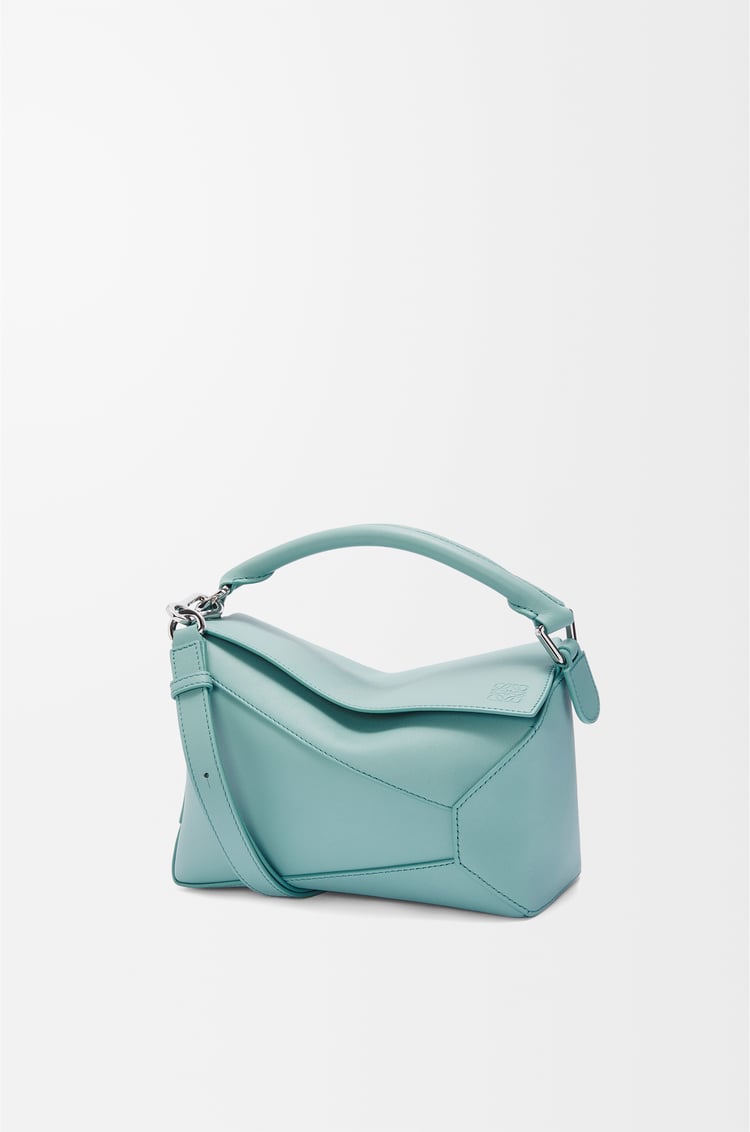 LOEWE Small Puzzle Edge bag in classic calfskin Water