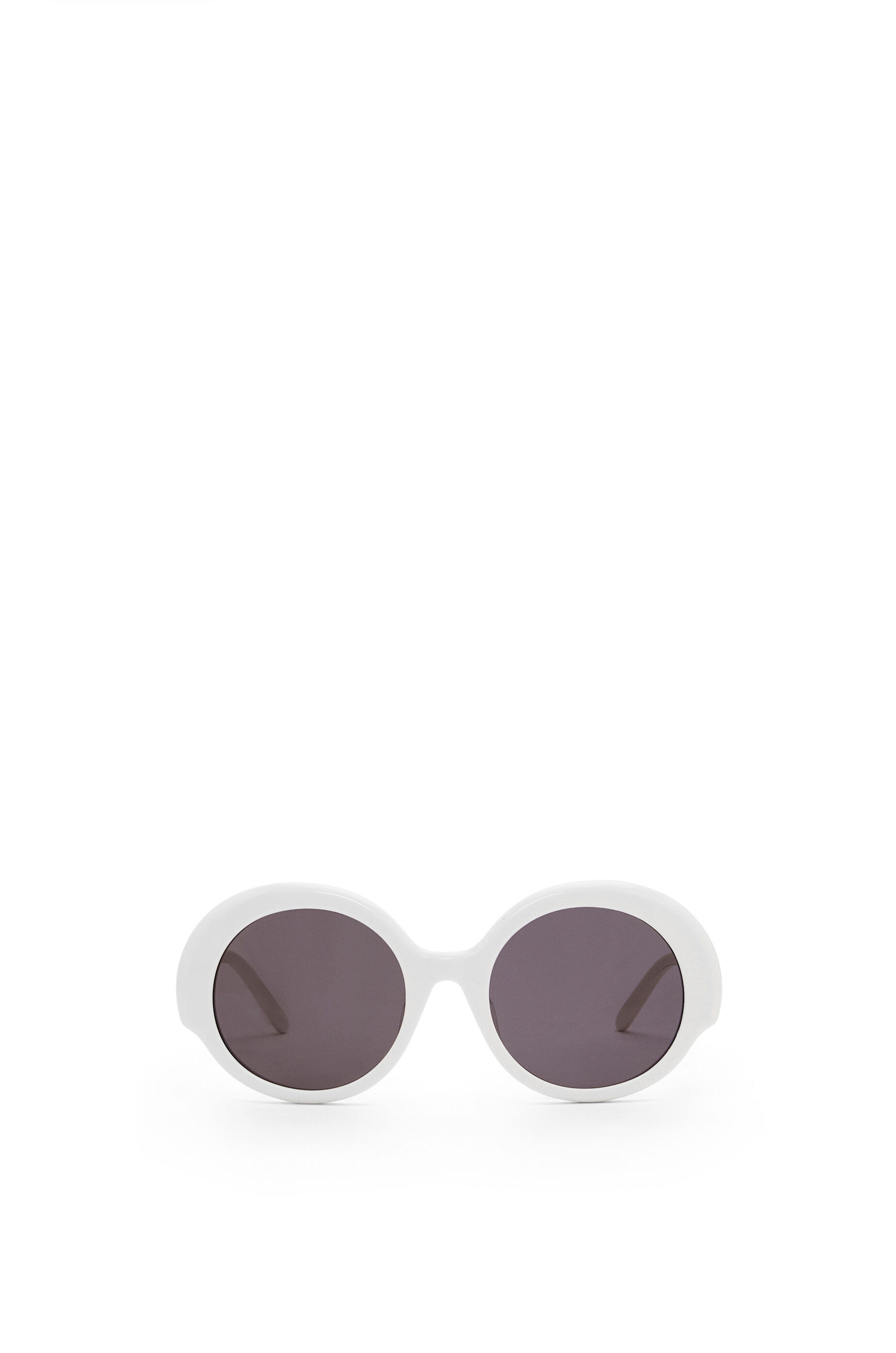 Round Slim sunglasses White Ivory LOEWE