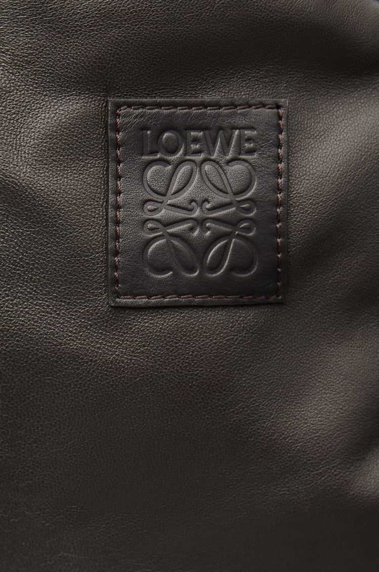 LOEWE Hooded bomber jacket in nylon Black