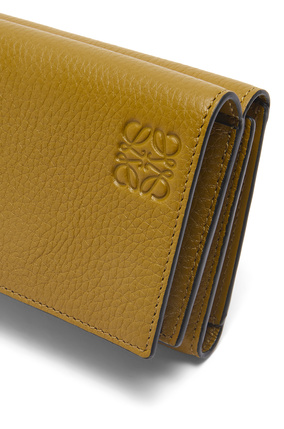 LOEWE Trifold wallet in soft grained calfskin Ochre plp_rd