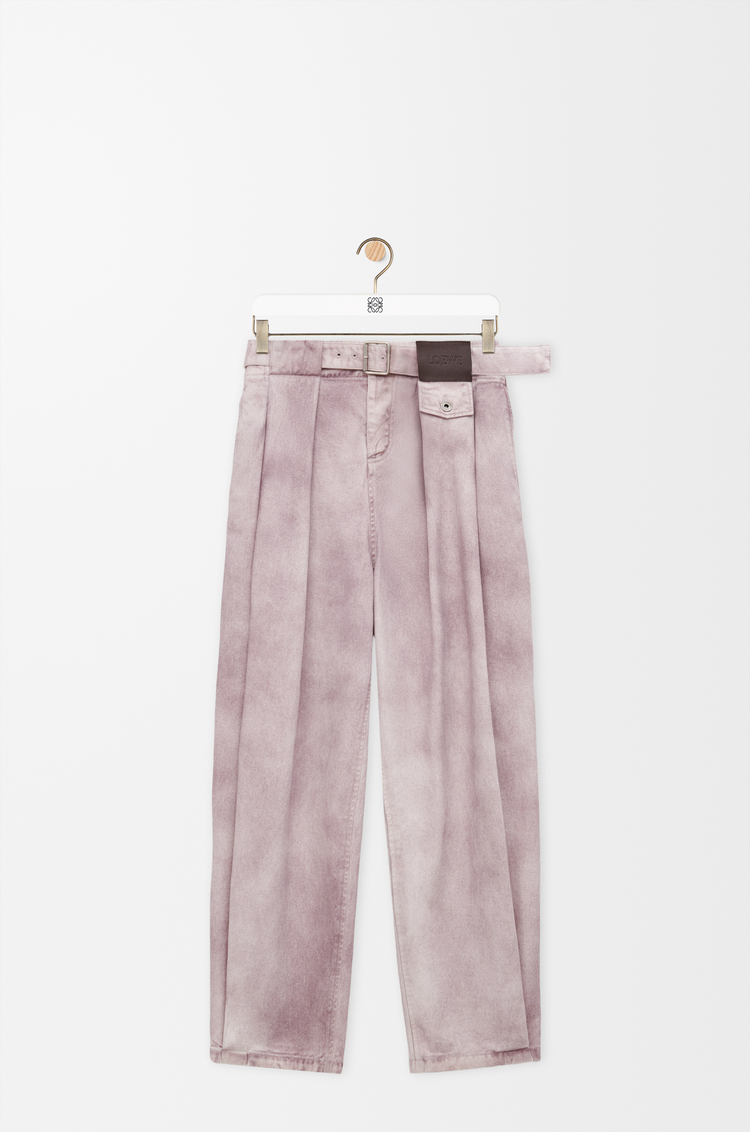 LOEWE Jeans in denim Rosa